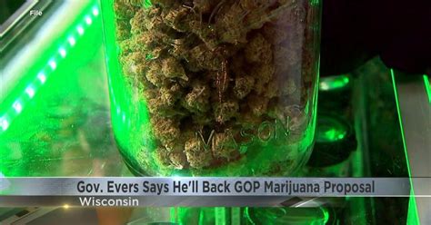 Wisconsin governor who called for marijuana legalization says he’ll back limited GOP proposal